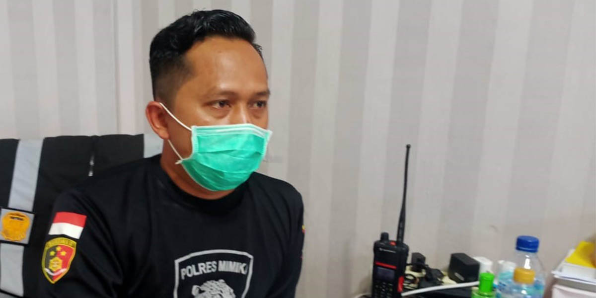 Kasat Reskrim Polres Mimika AKP Hermanto. Foto: Salmawati Bakri/Papua60detik